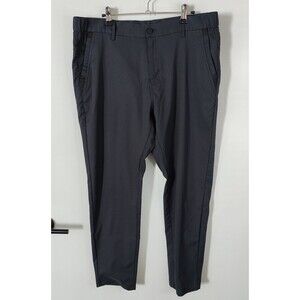 Jack Archer Jetsetter Pants Mens 35x28 (Tag 35x30) Space Black Performance Chino